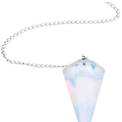 6-sided Opalite Pendulum