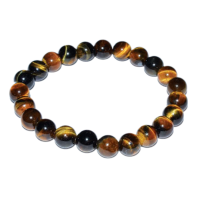 8MM TIGER EYE BRACELET