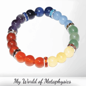 8mm 7 Chakra with Spacer Bracele