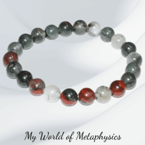 8mm Bloodstone (Seftonite) Bracelet