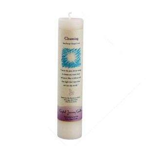 Cleansing Reiki Charged Pillar Candle