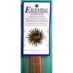 Frankincense & Myrrh Escential Essences Incense Sticks 16 Pack