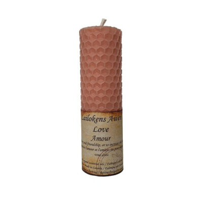 4 1-4" Love Lailokens Awen Candle