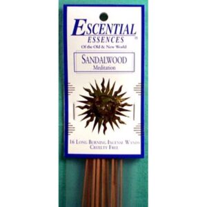 Sandalwood Escential Essences Incense Sticks 16 Pack