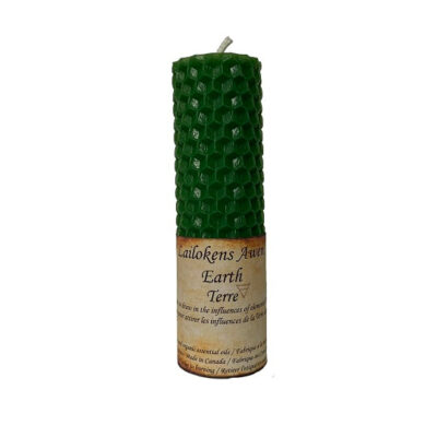 4 1-4" Earth Lailokens Awen Candle