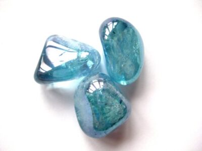 Aqua Aura Tumble Stone