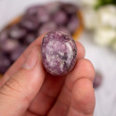 Lepidolite Tumble Stone