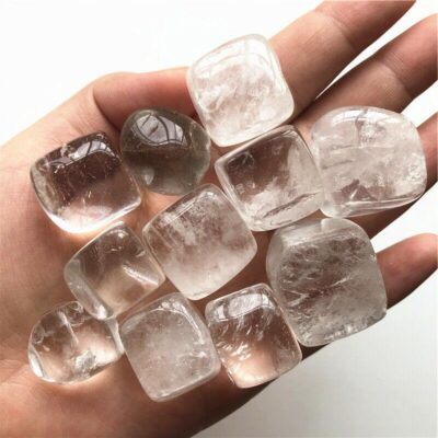 Clear Quartz Tumble Stone