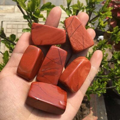 Red Jasper Tumble Stone