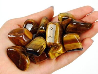 Tiger Eye Tumble Stone