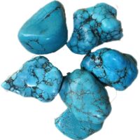 Turquoise Howlite Tumble Stone