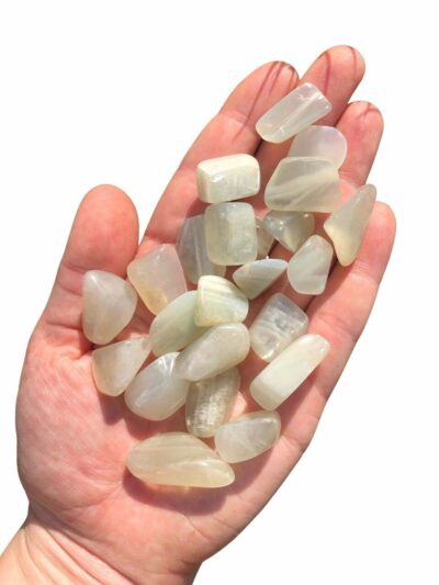 moonstone tumbled stone