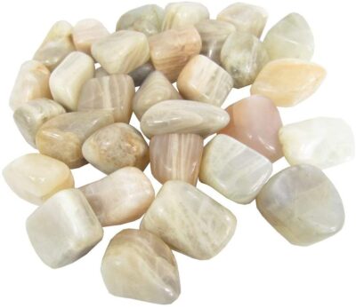 moonstone tumbled stone