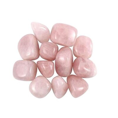 rose quartz tumbled stone