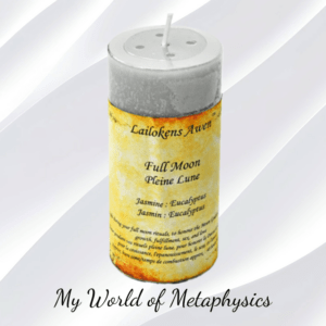 4" Full Moon Scented Lailokens Awen Candle