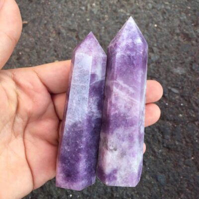 Lepidolite Obelisk