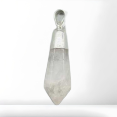 Quartz Diamond Pendant