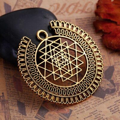 Large Sri Yantra Pendant