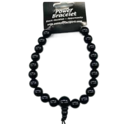 Black Obsidian Power Bracelet