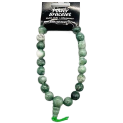 Green Jade Power Bracelet