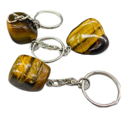 TIGER EYE KEYCHAIN