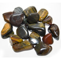 Tiger Iron Tumbled Stone