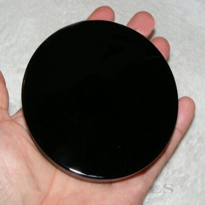 4" Black Obsidian Scrying Mirror