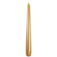 9″ GOLD TAPER CANDLE