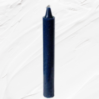Blue 6" Taper Candle