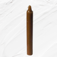 BROWN 6″ TAPER CANDLE
