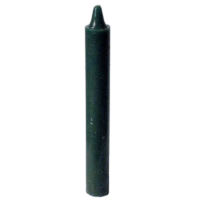 6" Green Taper Candle