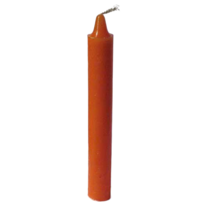 ORANGE 6″ TAPER CANDLE