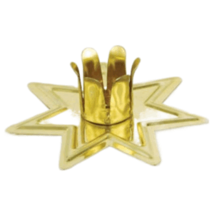 Gold Fairy Star Chime Candle Holder