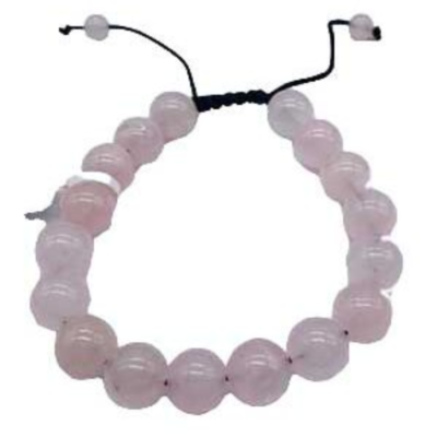 10mm Rose Quartz Bracelet