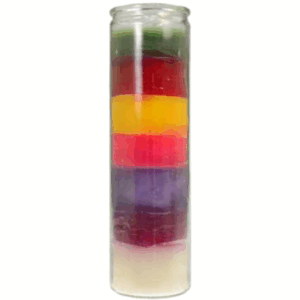 7 Color 7-day Jar Candle