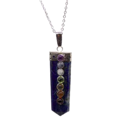 LAPIS CHAKRA NECKLACE