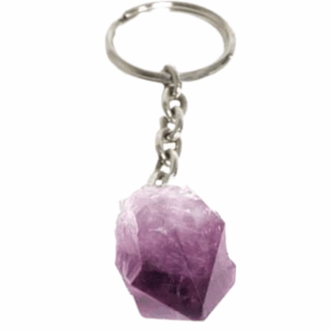 Amethyst Keychain