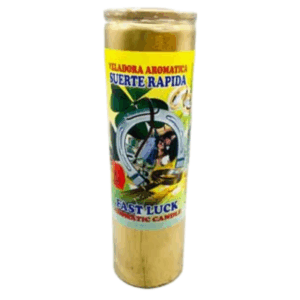 Fast Luck Gold (suerte Rapida) Aromatic Jar Candle