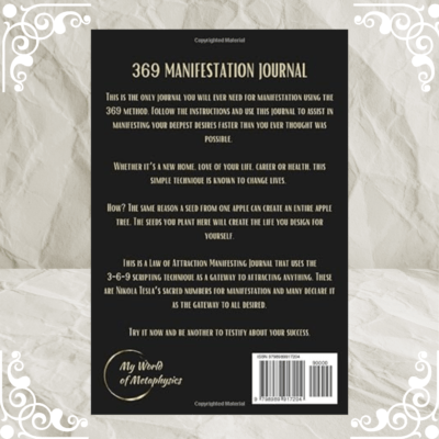 369 manifestation journal back cover