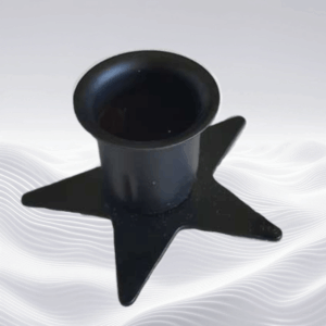 Pentagram Taper Candle Holder