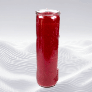 Red 7-day Jar Candle