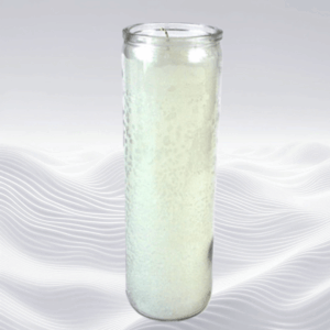 White 7-day Jar Candle