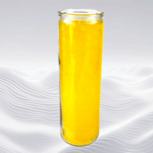Yellow 7-day Jar Candle