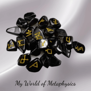 Black Tourmaline Rune Set