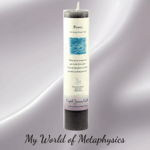 Power Reiki Charged Pillar Candle