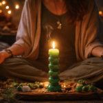 how to use a seven knob candle