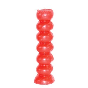 red seven knob candle
