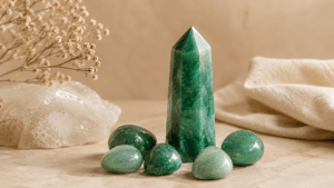 Crystals for Wealth green aventurine