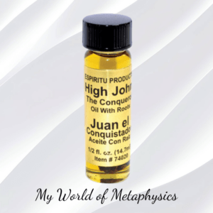 High John the Conqueror oil with root 4 dram