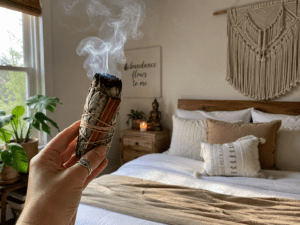sage and cinnamon for abundance